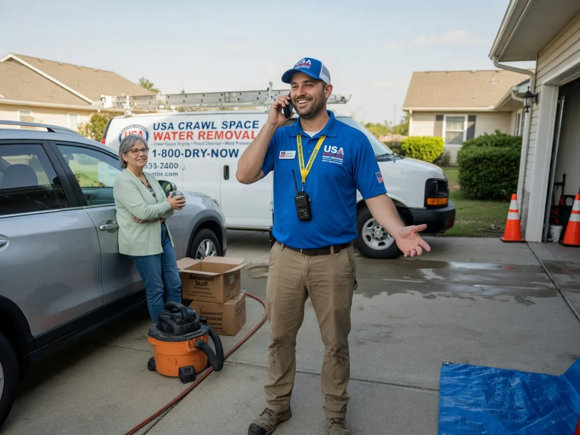Crawl Space Water Removal Brownell, KS FAQs